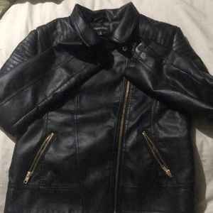 A leather jacket